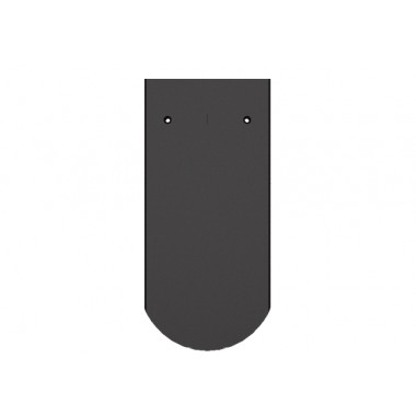 Керамическая черепица  Meyer-Holsen  Bibeг    покрытие кристальный ангоб  цвет nachtschwarz