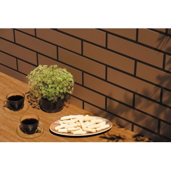 Клінкерна фасадна  плитка Cerrad  Facade brown 245*65*6,5 мм