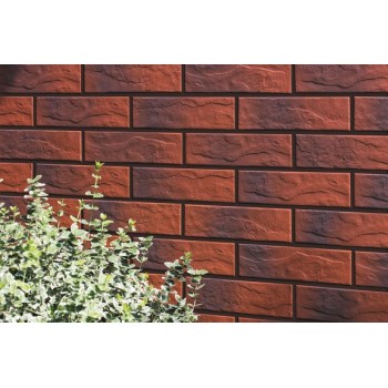 Клінкерна фасадна  плитка Cerrad Facade burgund shaded 245*65*6,5 мм