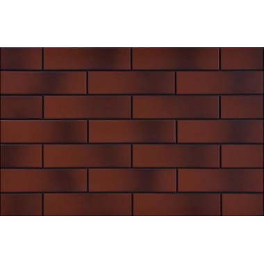 Клінкерна фасадна  плитка Cerrad Facade burgund shaded 245*65*6,5 мм
