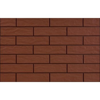 Клінкерна фасадна  плитка Cerrad  Facade burgund rustiko 245*65*6,5 мм