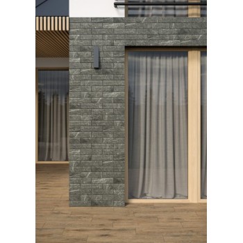 Клінкерна фасадна  плитка Cerrad  Cerros grafit 300*74*9 мм