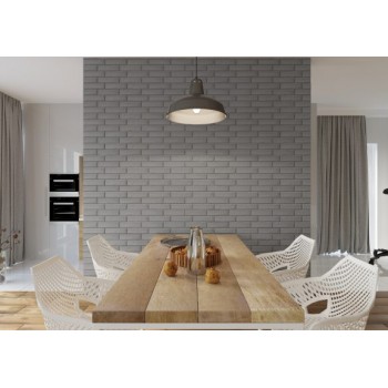 Клінкерна фасадна  плитка Cerrad Foggia gris 245*65*8 мм