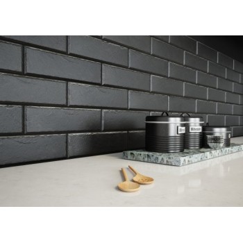 Клінкерна фасадна  плитка Cerrad Foggia Foggia nero 245*65*8 мм