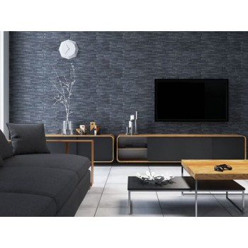 Клінкерна фасадна  плитка Cerrad Kallio Tar 450*150*9 мм