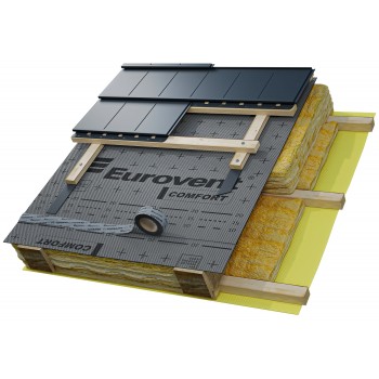 Покрівельна супердифузійна  мембрана Eurovent Comfort