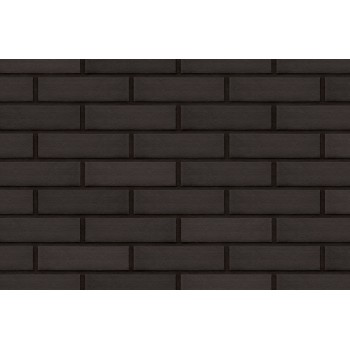 Клінкерна  фасадна плитка King Klinker Volcanic black 18 250*65*10 мм