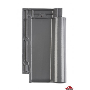 Керамічна черепиця Meyer-Holsen Opus®  покриття ангобоване колір carbongrau