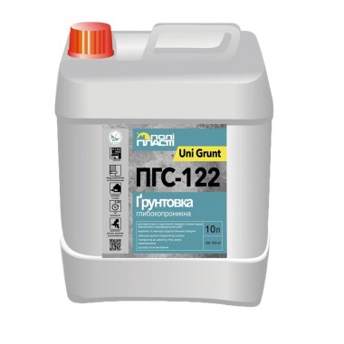 Грунтовка глубокопроникающая  ПОЛИПЛАСТ  ПГС-122 10  Л