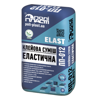 Клей для плитки  ПОЛИПЛАСТ  ПП-012 ELAST  25 кг 