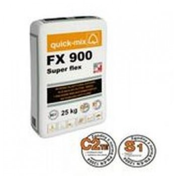 Клей  для плитки  високоеластичний Quick-mix FX 900 Super flex  25 кг (45444) 