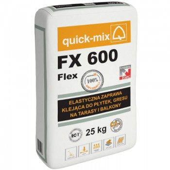 Клей для плитки Quick-mix FX 600 Flex 25 кг (45443) 