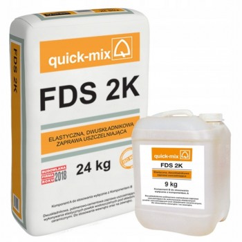 Эластичный гидроизоляционный раствор  Quick-mix FDS 2K (45499)