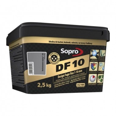 Заповнювая  для швів Sopro DF 10  1054 Бетонно сіра (14) 2,5 кг