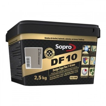 Затирка для швов Sopro DF  10 1055 Песочно серый (18) 2,5 кг
