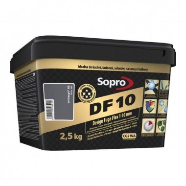 Заповнювая  для швів Sopro DF 10 1060 Антрацит (66) 2,5 кг