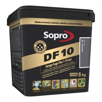 Затирка для швов Sopro DF  10 1060 Антрацит (66) 5 кг