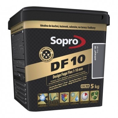 Заповнювая  для швів Sopro DF 10 1060 Антрацит (66) 5 кг