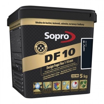 Затирка для швов Sopro DF  10 1061 Чорний (90) 5 кг