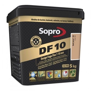 Затирка для швов Sopro DF  10 1064 Бежевий юрский (33) 5 кг