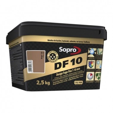 Заповнювая  для швів Sopro DF 10  1066 Коричневая (52) 2,5 кг