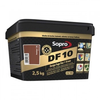 Затирка для швов Sopro DF  10 1067 Каштан (50) 5 кг