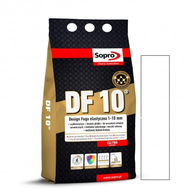 Затирка для швов Sopro DF 10 1050 A Белая (10) 2,0 кг
