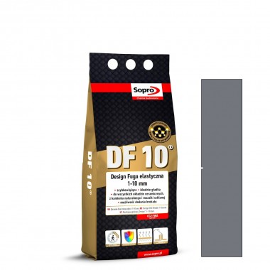 Затирка для швов Sopro DF  10 1054  A Бетонно серая (14) 2,0 кг