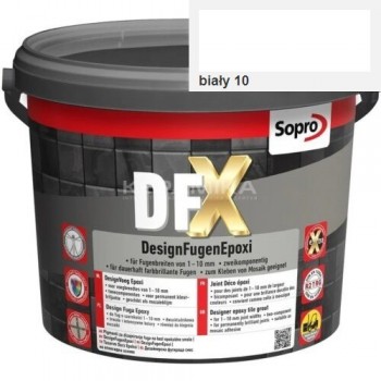 Эпоксидная затирка (фуга) для швов Sopro DFX 1201 Белая (10) 5 кг Эпоксидная затирка (фуга) для швов Sopro DFX 1201 Белая (10) 5 кг