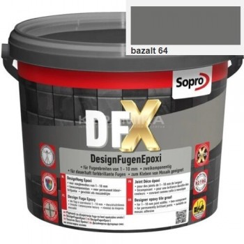 Эпоксидная затирка (фуга) для швов Sopro DFX 1209 Базальт (64) 3 кг Эпоксидная затирка (фуга) для швов Sopro DFX 1209 Базальт (64) 3 кг
