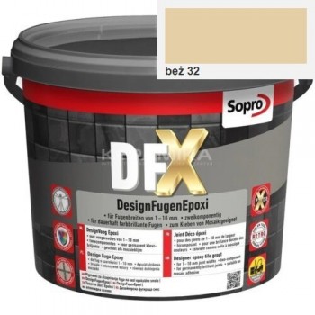 Эпоксидная затирка (фуга) для швов Sopro DFX 1214 Беж (32) 3 кг Эпоксидная затирка (фуга) для швов Sopro DFX 1214 Беж (32) 3 кг