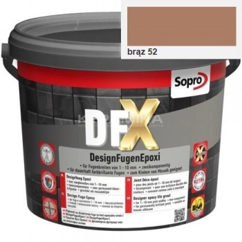 Эпоксидная затирка (фуга) для швов Sopro DFX 1217 Коричнева (52) 3 кг Эпоксидная затирка (фуга) для швов Sopro DFX 1217 Коричнева (52) 3 кг
