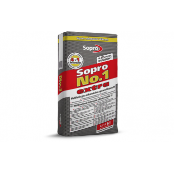 Клей для плитки Sopro №1 400 extra  (22,5 кг)