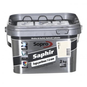 Затирка для швов 1- 6 мм Sopro Saphir№9506 Ваниль (30) 2 кг