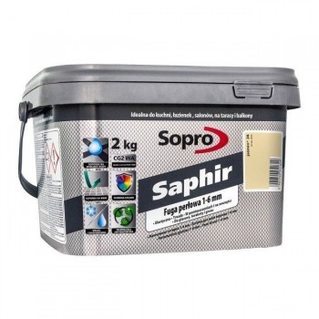 Затирка для швов 1- 6 мм Sopro Saphir №9516 Жасмин (28) 2 кг