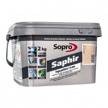 Затирка для швов 1- 6 мм Sopro Saphir №9519 Анемон (35) 2 кг