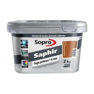 Заповнювач  для швов 1- 6 мм Sopro Saphir №9529 червоно-коричнева (56) 2 кг