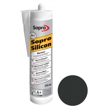 Силикон для швов Sopro MarmurSilicon 798 антрацит № 66 (310 мл)