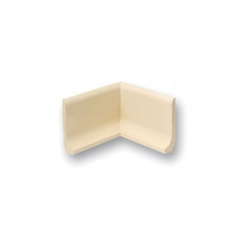 Клінкерний плінтус кутовий ,внутришній  Stroeher 0914 beige 115*96*12 мм  (4004.120)