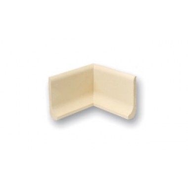 Клінкерний плінтус кутовий ,внутришній  Stroeher 0914 beige 115*96*12 мм  (4004.120)