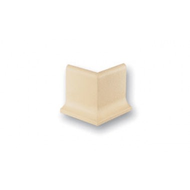 Клінкерний плінтус кутовий ,зовнішний  Stroeher 0914 beige 115*96*12 мм  (4005.120)