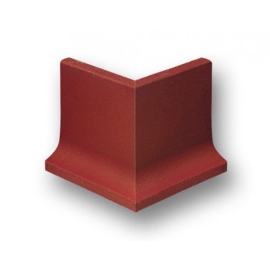 Клінкерний плінтус кутовий ,зовнішний  Stroeher  0925 rot  115*96*12 мм  (4005.215)