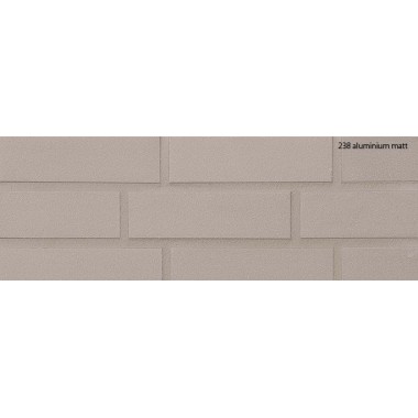 Клінкерна  фасадна плитка Stroeher  aluminium matt 240*71*11 мм (238/2110) 