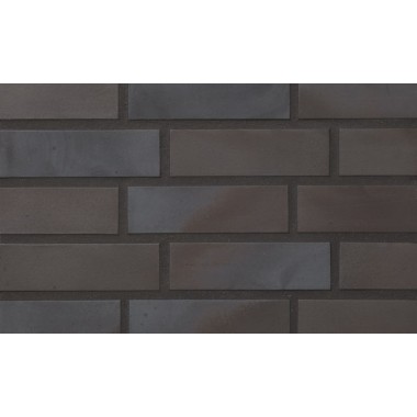 Клінкерна  фасадна плитка Stroeher 0783  metallic schwarz  240*71*11 мм (336/2110)