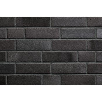 Клинкерная фасадная  плитка Stroeher 2185 anthrazitbunt 240*71*14 мм 