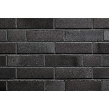 Клинкерная фасадная  плитка Stroeher 2185 anthrazitbunt 240*71*14 мм 