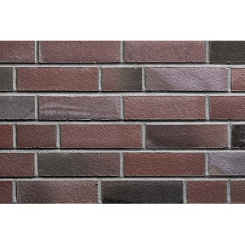 Клинкерная фасадная  плитка Stroeher 2129 violettbunt 240*71*14 мм 