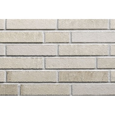 Клинкерная фасадная  плитка Stroeher 1810 beige-weiss  240*52*14 мм 