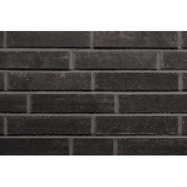 Клинкерная фасадная  плитка Stroeher 1888 schwarz 240*52*14 мм 
