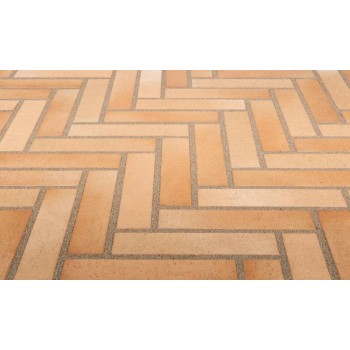 Клінкерна тротуарна плитка Stroeher 123  beige-bunt  240*52*18 мм (3117/123)